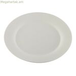 Հարթ ափսե Versa շրջանաձև սպիտակ ճենապակյա (27 x 27 սմ)