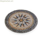 Սեղանի գորգ՝ շրջանաձև խճանկարային կերամիկական խցանից (20 x 20 սմ)