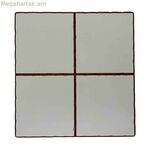 Սեղանի գորգ Versa սպիտակ կերամիկական (20 x 20 սմ)