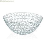 Մրգաման Versa Eris կապույտ մետաղական պողպատե (28 x 12 x 28 սմ)