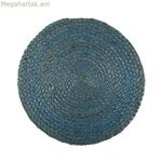 Սեղանի գորգ Versa կապույտ 35 x 1 x 35 սմ ջուտից