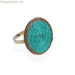 Անձեռոցիկի օղակ Versa Green Metal Paper 5 x 4,5 x 5 սմ