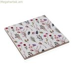 Սեղանի գորգ Versa Sansa կերամիկական ծաղիկներ 15 x 0,7 x 15 սմ