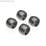 Անձեռոցիկի մատանի Versa արծաթագույն պոլիպրոպիլեն 4,7 x 3,2 x 4,7 սմ 4 հատ