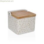 Աղաման կափարիչով Versa օձաձև կերամիկական դոլոմիտ 12,2 x 11,5 x 12,2 սմ