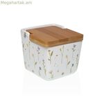 Աղաման կափարիչով Versa Laison կերամիկական 8,8 x 8,5 x 8,8 սմ