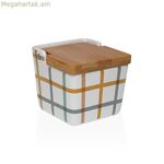 Աղաման կափարիչով Versa Peter կերամիկական 8,8 x 8,5 x 8,8 սմ