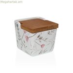 Աղաման կափարիչով Versa Caprice կերամիկական 8,8 x 8,5 x 8,8 սմ