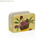 Անձեռոցիկի պահոց Versa Ceramic 5 x 8 x 11 սմ ձիթապտղի գույն