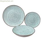 Սեղանի սպասք Versa Lua ճենապակյա 18 հատ