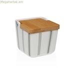 Աղաման կափարիչով Versa G-LINES կերամիկական 8,8 x 8,5 x 8,8 սմ