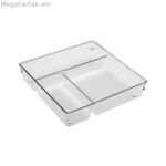 Դանակ-պատառաքաղի կազմակերպիչ Versa թափանցիկ պլաստիկ 23,2 X 5,6 X 23,2 սմ