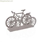 Անձեռոցիկի պահոց Versa Մոխրագույն Մետաղական Պողպատե Երկաթե 4,5 x 9,5 x 16,5 սմ Հեծանիվ