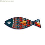 Սեղանի գորգ Versa կանաչ խցանից կերամիկական ձուկ 14 x 0,7 x 20 սմ