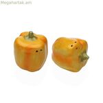 Աղի և պղպեղի թափահարիչներ Versa կերամիկական դոլոմիտ պղպեղ 7 x 5,8 x 5,8 սմ