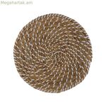 Սեղանի գորգ Versa սպիտակ տեքստիլ ջրային հակինթ 38 սմ