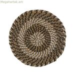 Սեղանի գորգ Versa սպիտակ սև տեքստիլ ջրային հակինթ 38 սմ