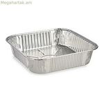 Սկուտեղների հավաքածու Kinvara 23241 Արծաթագույն ալյումինե 20,5 x 6,5 x 20,5 սմ