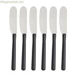 Կարագի դանակ Kinvara սև արծաթագույն պլաստիկ 1 x 20 x 13 սմ