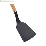 Խոհանոցային սպաթուլա Kinvara հաճարենու փայտից 8,8 x 2 x 33,8 սմ շագանակագույն սև