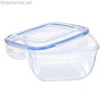 Ճաշի տուփ Leknes 30104 Թափանցիկ պոլիպրոպիլեն 1,5 L 17 x 10 x 17 սմ