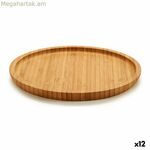 Խորտիկների սկուտեղ Kinvara JWKW-3711 շագանակագույն 20 x 1,5 x 20 սմ (12 հատ)