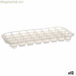 Սառցե խորանարդիկների կաղապար Leknes CN12063-1 թափանցիկ պոլիստիրոլ 15,5 x 3 x 33 սմ (12 հատ)