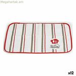 Սեղանի գորգ Kinvara Bon Appetit սպիտակ կարմիր 33 x 0,3 x 48 սմ (12 հատ)