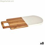 Կտրատախտակ Kinvara 78372 Սպիտակ 18 x 1,5 x 38 սմ (8 հատ)