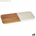 Կտրատախտակ Kinvara 78374 Սպիտակ 18 x 1,5 x 38 սմ (8 հատ)