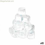 Բազմակի օգտագործման սառեցման խորանարդիկներ Leknes TK22008 Թափանցիկ պոլիէթիլենային թորած ջուր 6,5 x 16 x 6,5 սմ 18 հատ (12 միավոր)