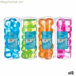 Բազմակի օգտագործման սառեցման խորանարդիկներ Leknes TK22008 Կապույտ Կանաչ Նարնջագույն Վարդագույն Պոլիէթիլեն Թորած ջուր 6,5 x 16 x 6,5 սմ 18 հատ (12 միավոր)