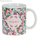 Բաժակ Vicky Martín Berrocal Rosebloom Ceramic Multicolour (350 մլ)