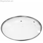 Տապակի կափարիչ EDM 00716 76686 Թափանցիկ բյուրեղյա Ø 28 սմ փոխարինող թավա