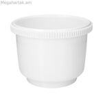 Թաս EDM 00662 07581 Սպիտակ պոլիպրոպիլենային փոխարինող բլենդեր/խմորեղենի խառնիչ