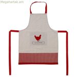 Գոգնոց Pocket Atmosphera Poulette բեժ բամբակյա 60 x 80 սմ