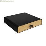 Սուրճի պարկուճների կազմակերպիչ 5five Simply Smart Noir խոհանոցային սև մետաղական 33 x 31 x 7,5 սմ