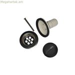 Ֆիլտր EDM 01611 Սև PVC Պլաստիկ Ø 30 մմ 30 մմ Լվացարան