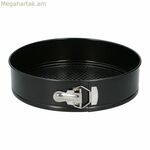 Տորթի կաղապար Alpina հակասահող շրջանաձև սև պողպատե Ø 28 x 6,7 սմ