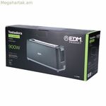 Տոստեր EDM 07798 Սև դիզայն 900 Վտ երկարությամբ