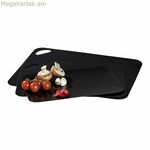 Կտրատման տախտակների հավաքածու Wenko 55055100 Սև պլաստիկ (3 հատ)