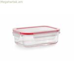 Ճաշի տուփ Ibili 754704 Բորոսիլիկատային ապակի ուղղանկյուն 400 մլ 10 x 15 x 5 սմ