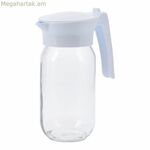 Գերազանց տնային պարագաների կուժ, սպիտակ թափանցիկ բյուրեղյա, 1 լ