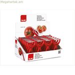 Մրգերի և բանջարեղենի մաքրիչ Ibili 15 սմ կարմիր չժանգոտվող պողպատից