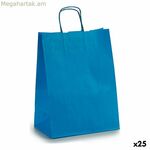 Թղթե տոպրակ Pincello 24312 Կապույտ 24 x 12 x 40 սմ (25 հատ)