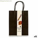 Պայուսակների հավաքածու Pincello 1703690 Սև 11 x 36 x 21 սմ Թուղթ (12 հատ)