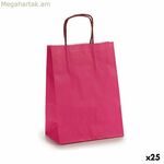 Թղթե տոպրակ Pincello 18242 վարդագույն 18 x 8 x 31 սմ (25 հատ)