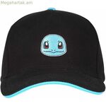 Ունիսեքս գլխարկ Pokémon Squirtle Badge 58 սմ սև Մեկ չափս