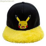 Ունիսեքս գլխարկ Պոկեմոն Պիկաչու Աչքով անել դեղին սև Մեկ չափս