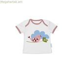 Մանկական կարճ թևքով շապիկ HappyFriday Mr Fox Little Birds բազմագույն, 18-24 ամսական